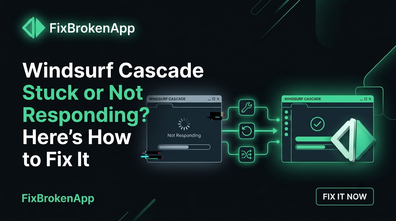Windsurf Cascade Stuck or Not Responding? Here's How to Fix It