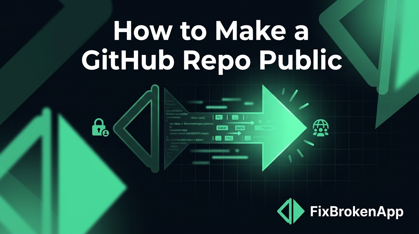 How to Make a GitHub Repo Public